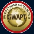 GWAPT logo - CyberCastellum has a certified Web Application Penetration Tester on staff with this certification